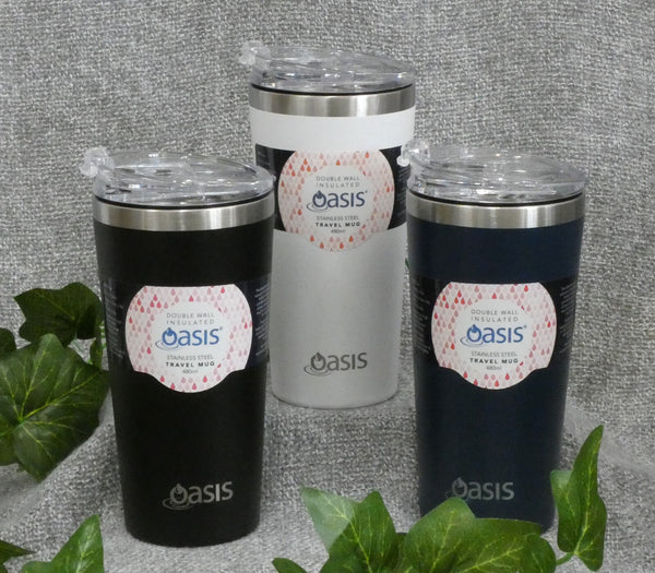 Oasis Double wall 480ml travel mug