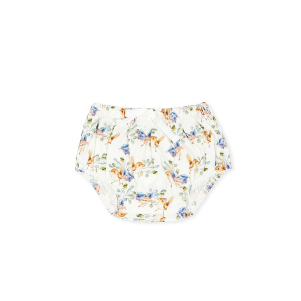 Indigo & Lellow Aiden nappy Pants - Fairy Wrens