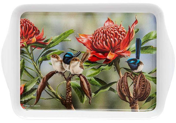 Aus Bird and Flora blue wren scatter tray