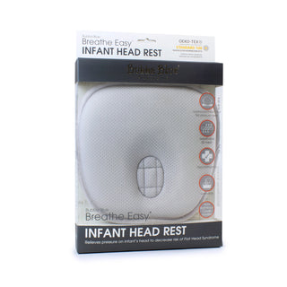 Breathe easy infant head rest - Grey