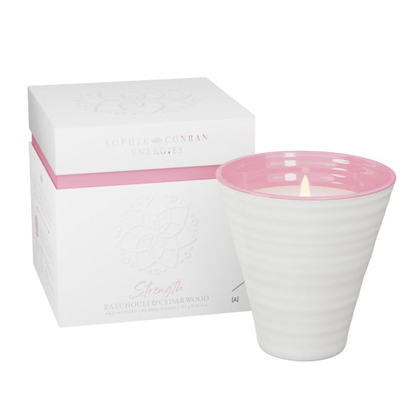 Sophie Conran Energies - 310g Patchouli & Cedarwood Ceramic Candle