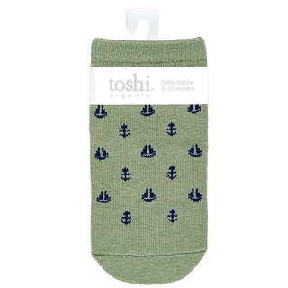 Toshi Organic baby socks - Nautical