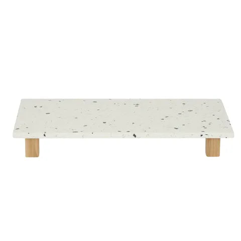 Terrazzo Rectangle Footed Board