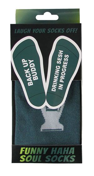 Funny Ha Ha Sould Socks - Buy 2 for $18